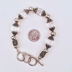 Sterling & Crystal Bracelet
